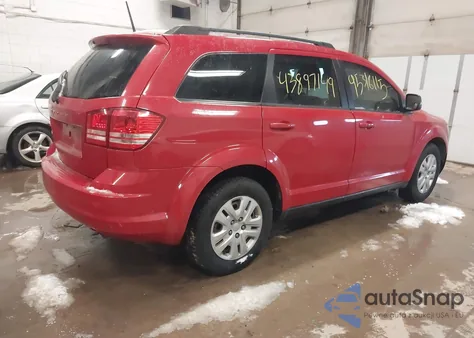 2018 Dodge Journey Se z USA, uszkodzony, nr VIN 3C4PDCAB4JT520100